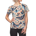 Birds Pattern Sew Tee - Soaring Style Comfort - DipaliZ