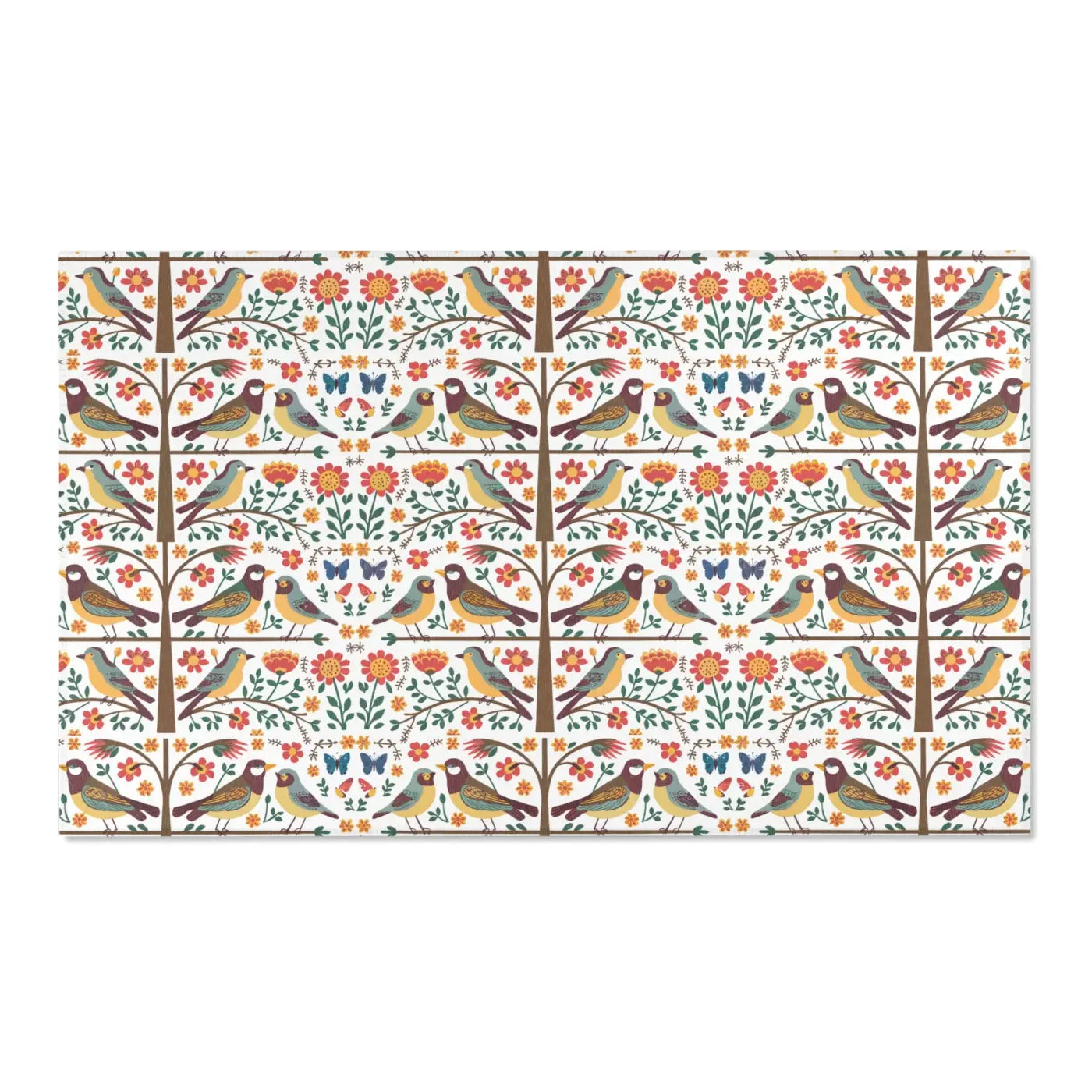 Hoot-tastic Owls Rug - Nature Inspired Home Decor - DipaliZ