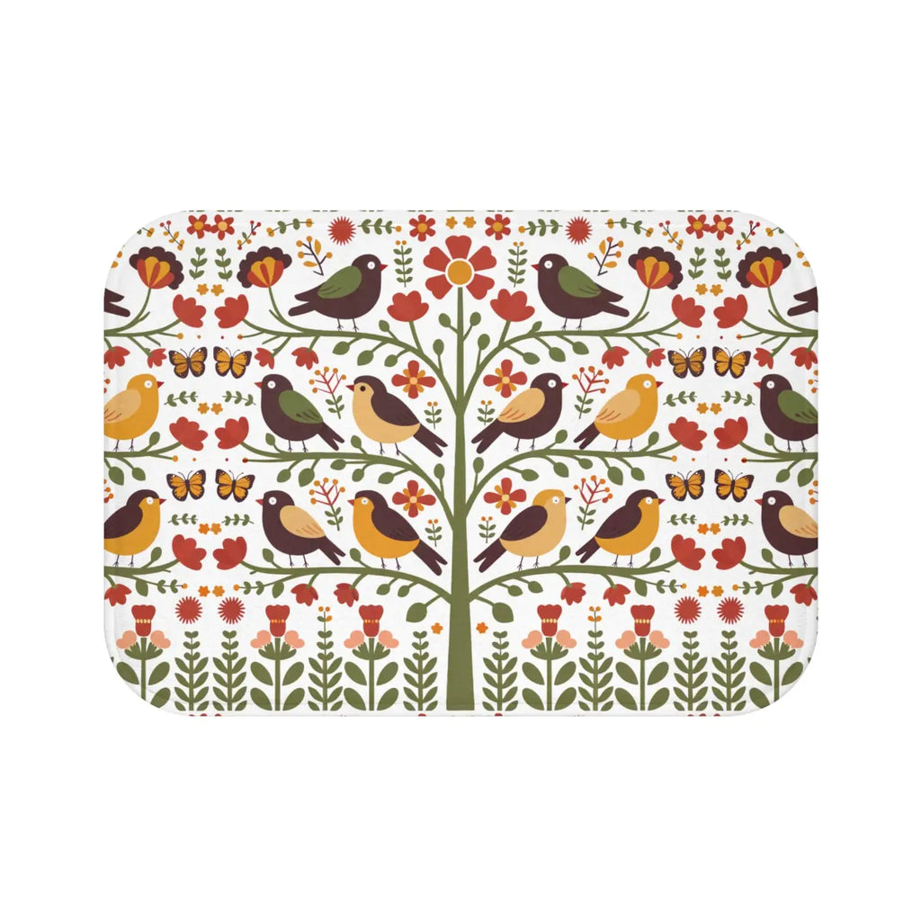 Feathery Delight Bath Mat - Microfiber Comfort - DipaliZ