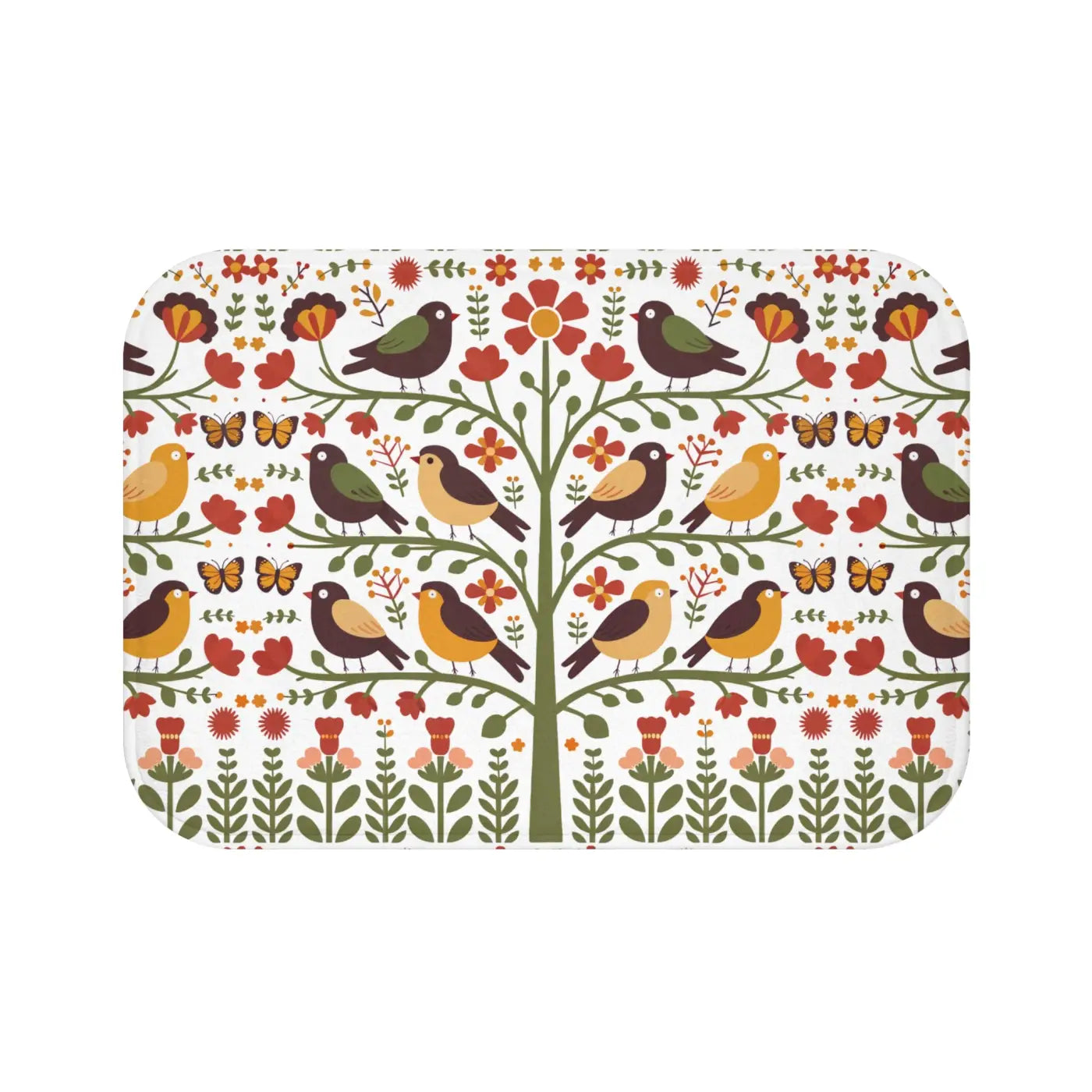 Feathery Delight Bath Mat - Microfiber Comfort - DipaliZ