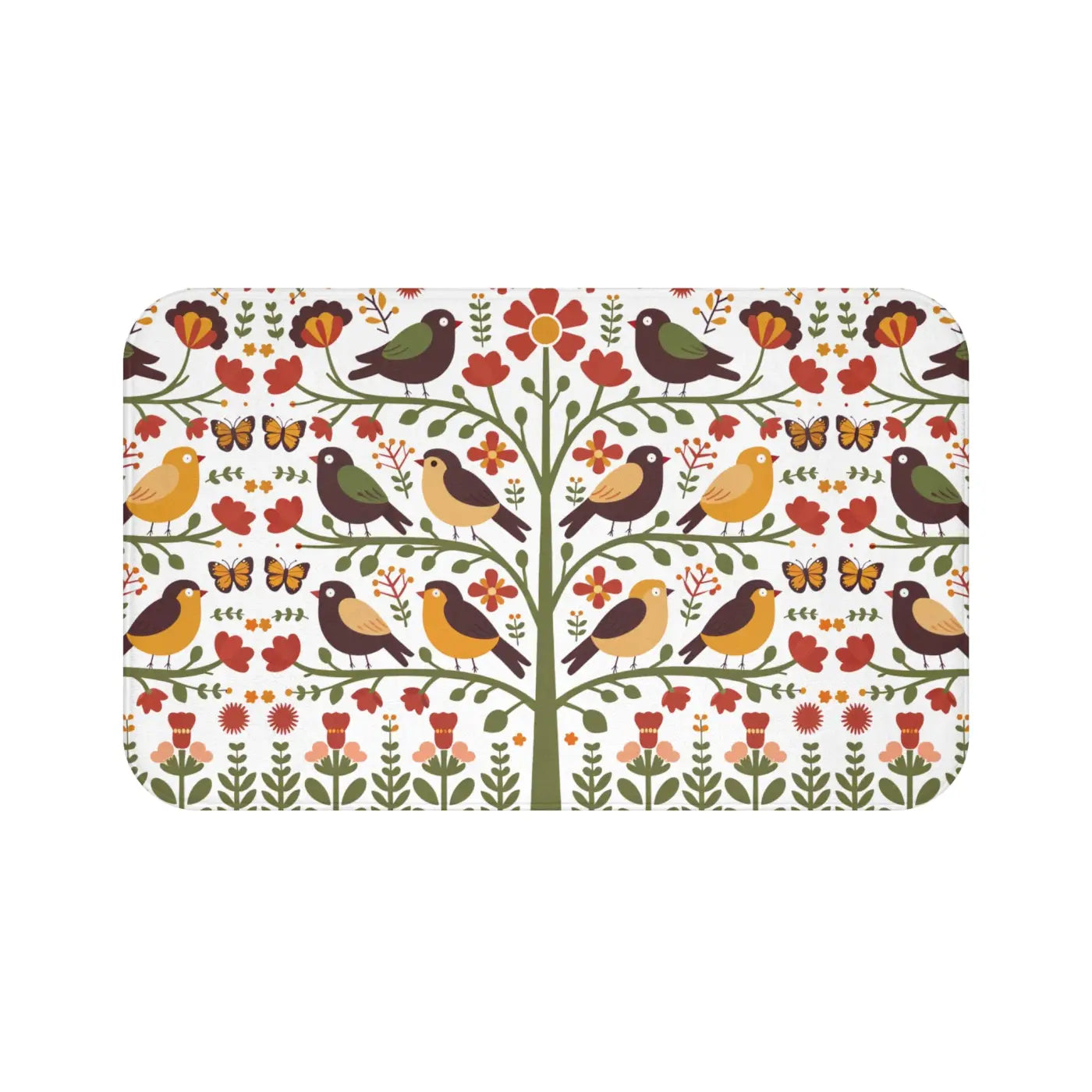 Feathery Delight Bath Mat - Microfiber Comfort - DipaliZ