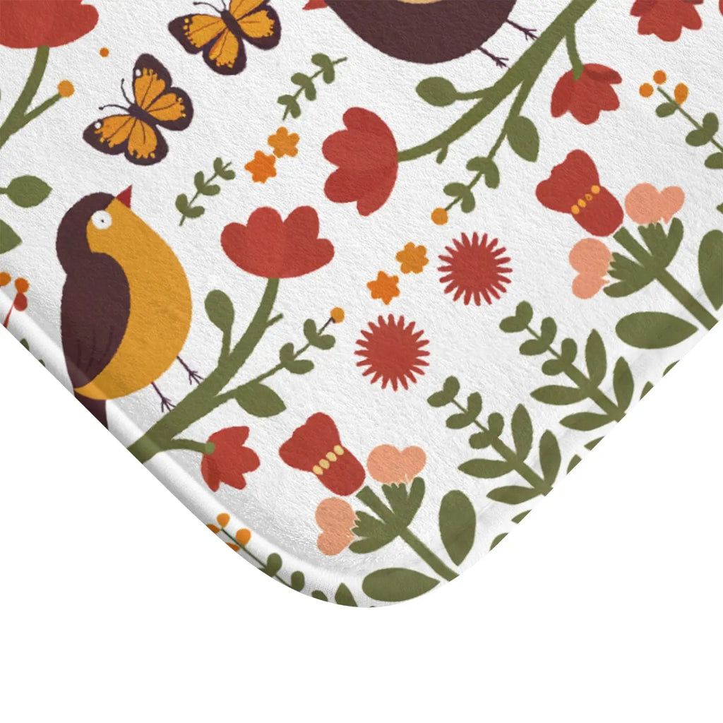 Feathery Delight Bath Mat - Microfiber Comfort - DipaliZ
