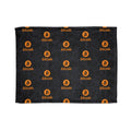 Bitcoin Soft Polyester Blanket - Crypto Comfort Design - DipaliZ