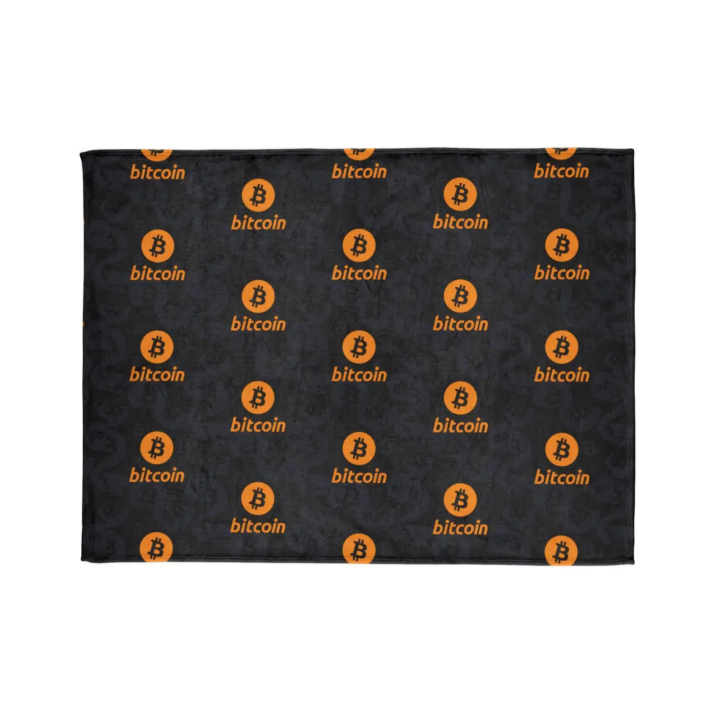 Bitcoin Soft Polyester Blanket - Crypto Comfort Design - DipaliZ