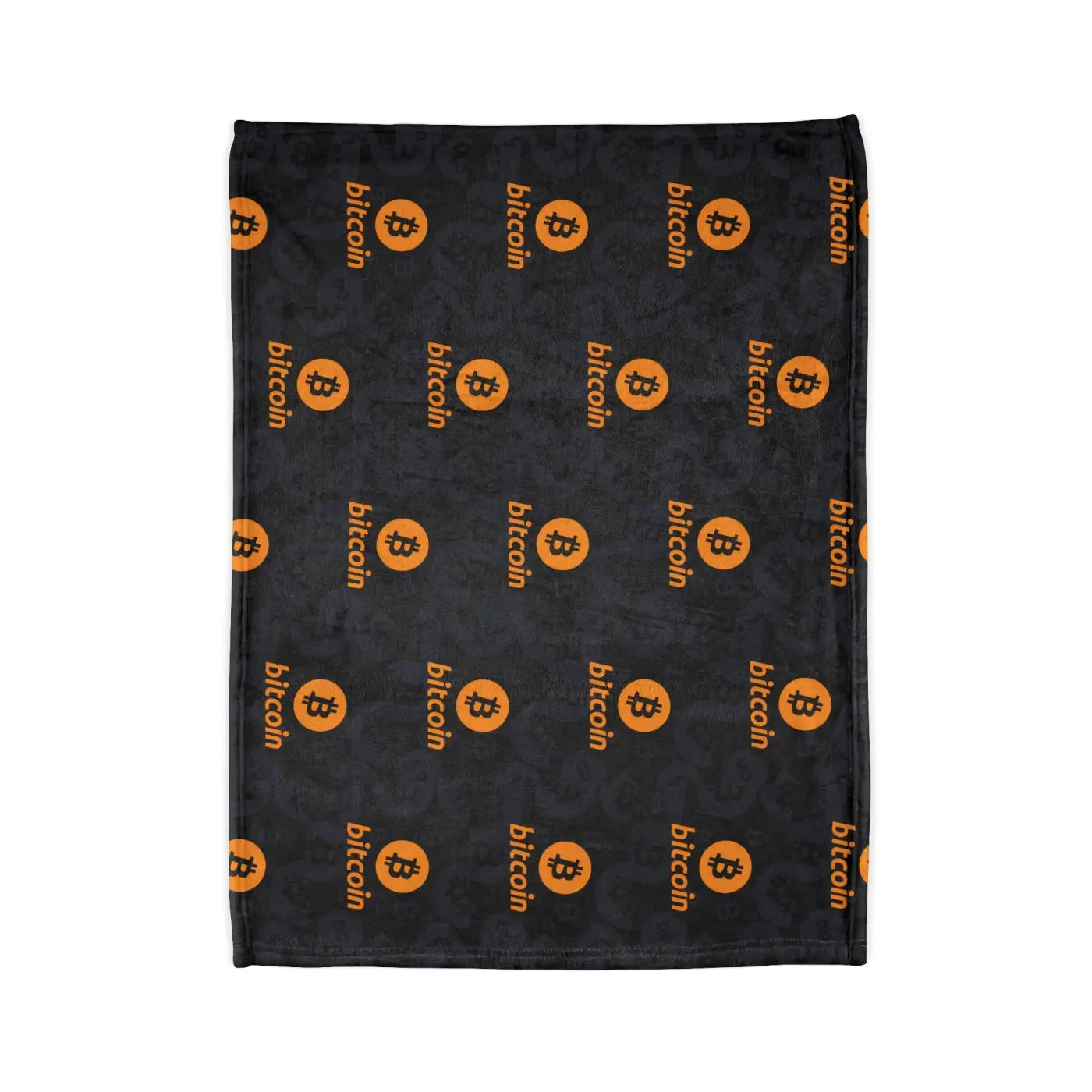 Bitcoin Soft Polyester Blanket - Crypto Comfort Design - DipaliZ