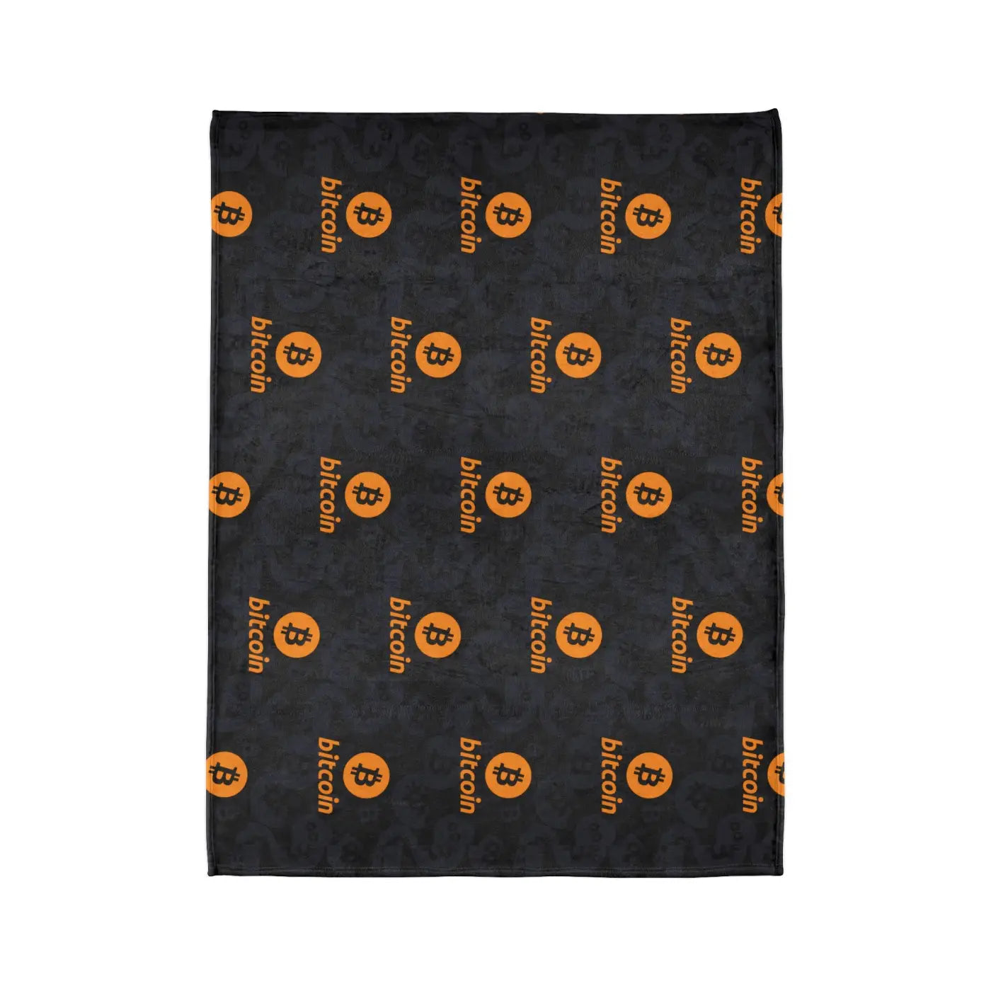 Bitcoin Soft Polyester Blanket - Crypto Comfort Design - DipaliZ