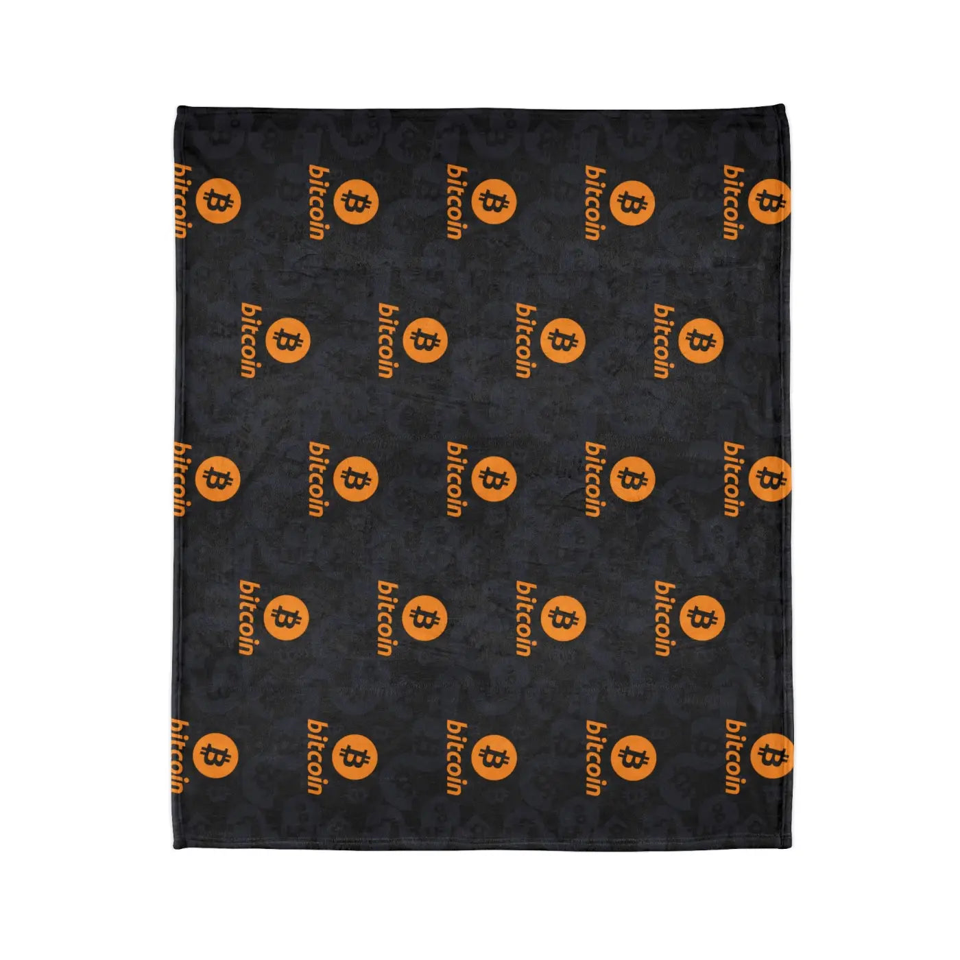 Bitcoin Soft Polyester Blanket - Crypto Comfort Design - DipaliZ