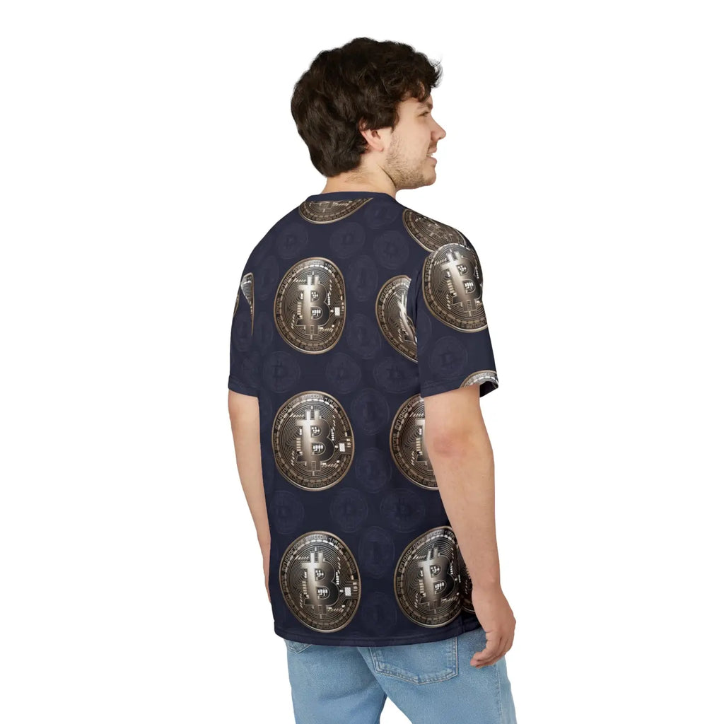 Gold Bitcoin Currency Unisex Tee - Crypto Fashion - DipaliZ