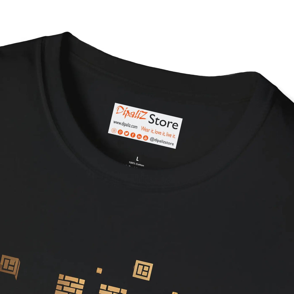 Bitcoin Gold Luxury Tee - Unisex Softstyle - DipaliZ