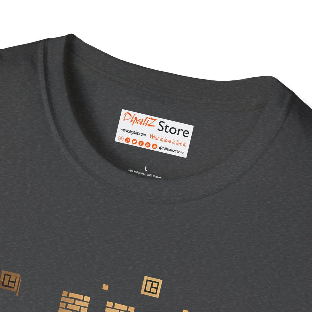 Bitcoin Gold Luxury Tee - Unisex Softstyle - DipaliZ