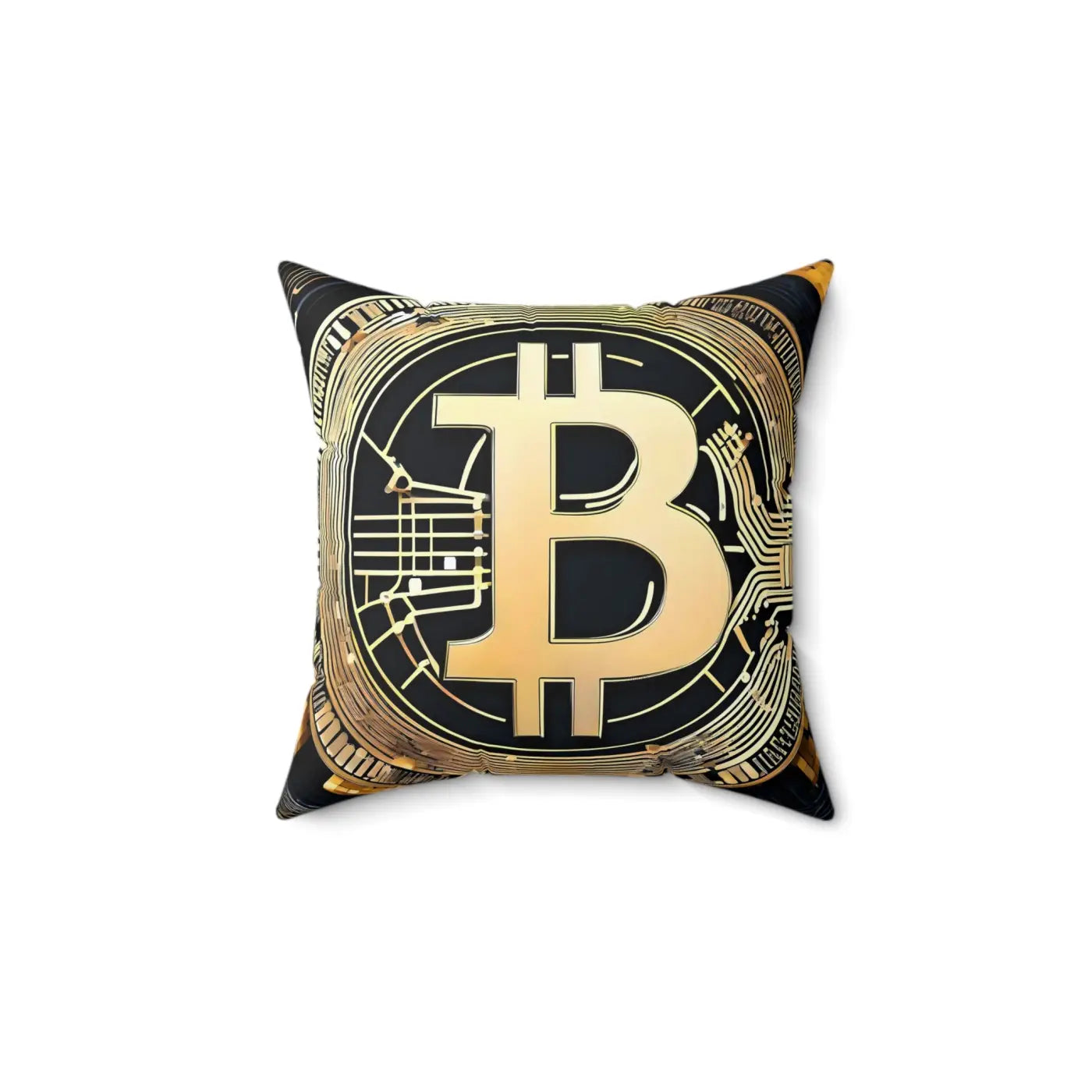 Cozy Spun Polyester Square Pillow - Bold Comfort Style - DipaliZ