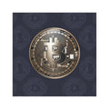 Bitcoin Car Magnets - White Base Style Design - DipaliZ