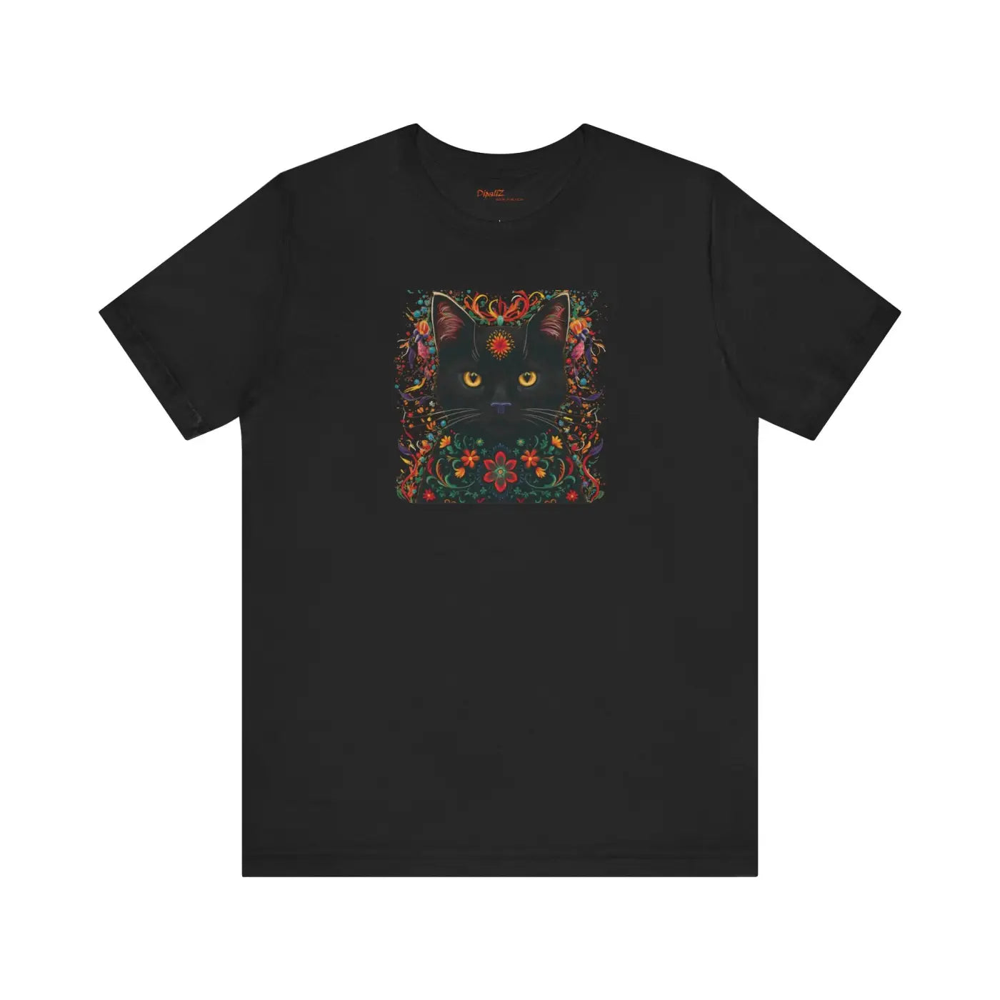 Chic Black Cat Tee - Unisex Jersey Short Sleeve - DipaliZ