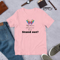 Butterfly Unisex T-Shirt - Ring-Spun Cotton Comfort - DipaliZ