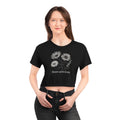Wildflower AOP Crop Tee - Graceful Nature Print - DipaliZ
