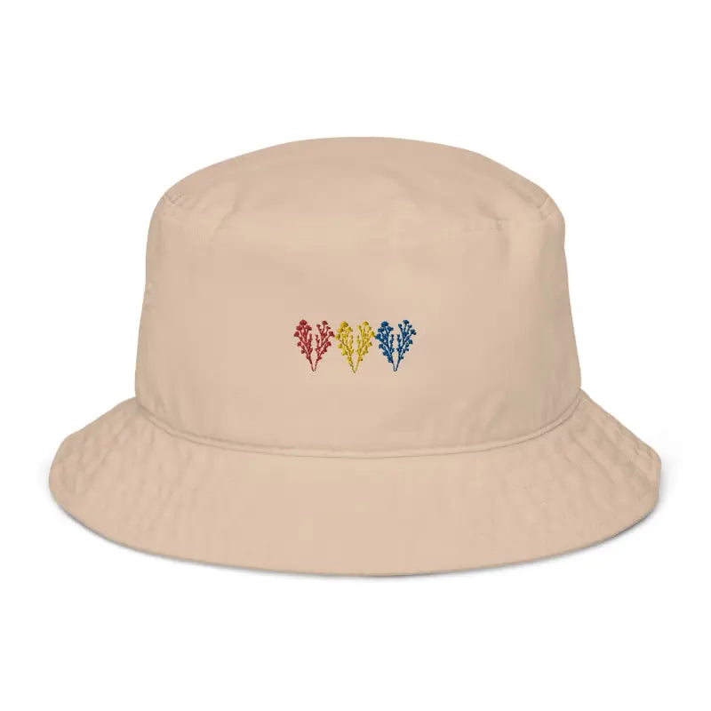 Organic Bucket Hat - Wildflowers Eco Style - DipaliZ