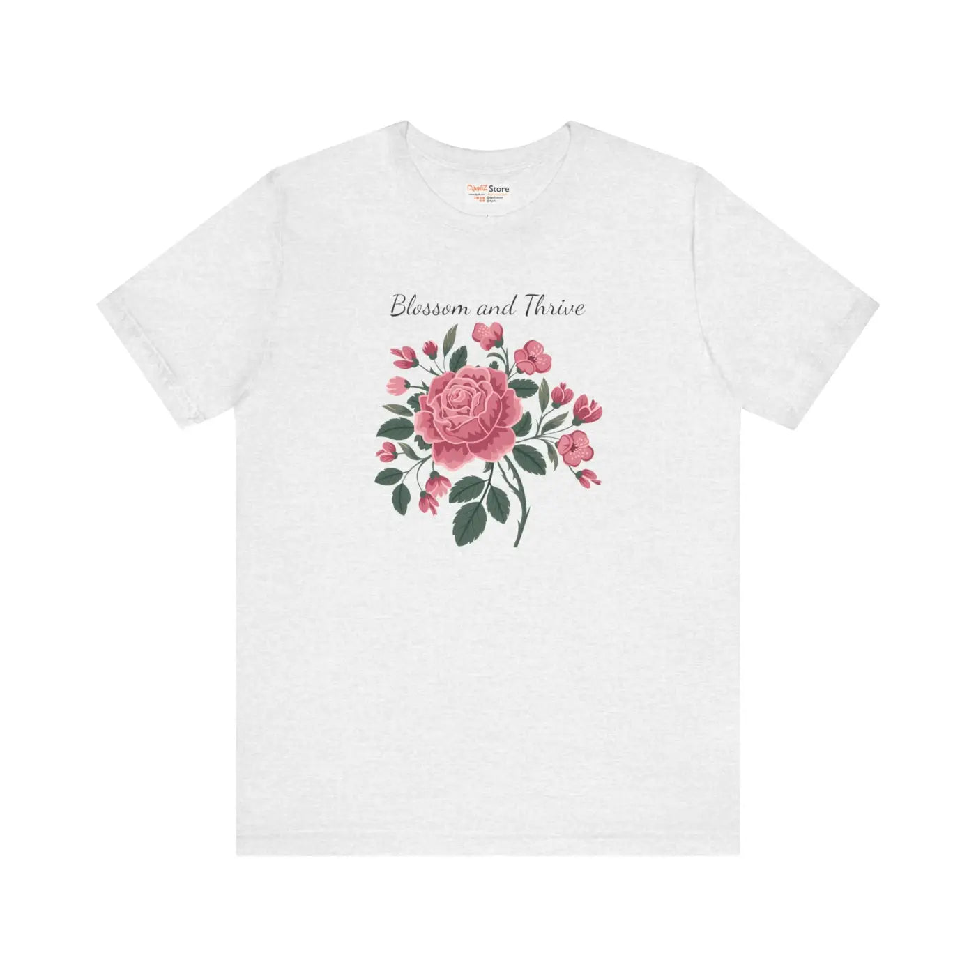 Bloom Tee Unisex Jersey - Short Sleeve Comfort Style - DipaliZ