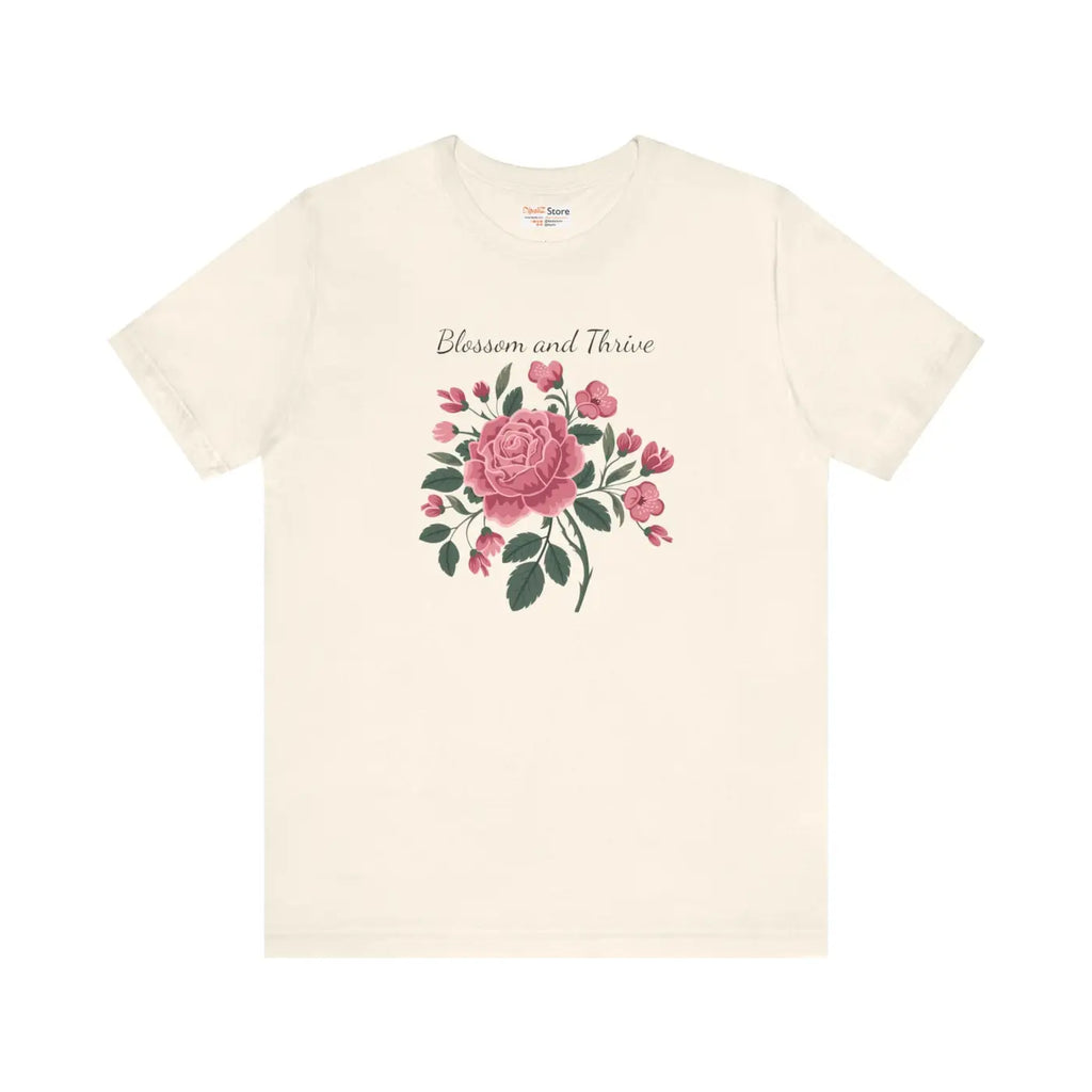 Bloom Tee Unisex Jersey - Short Sleeve Comfort Style - DipaliZ