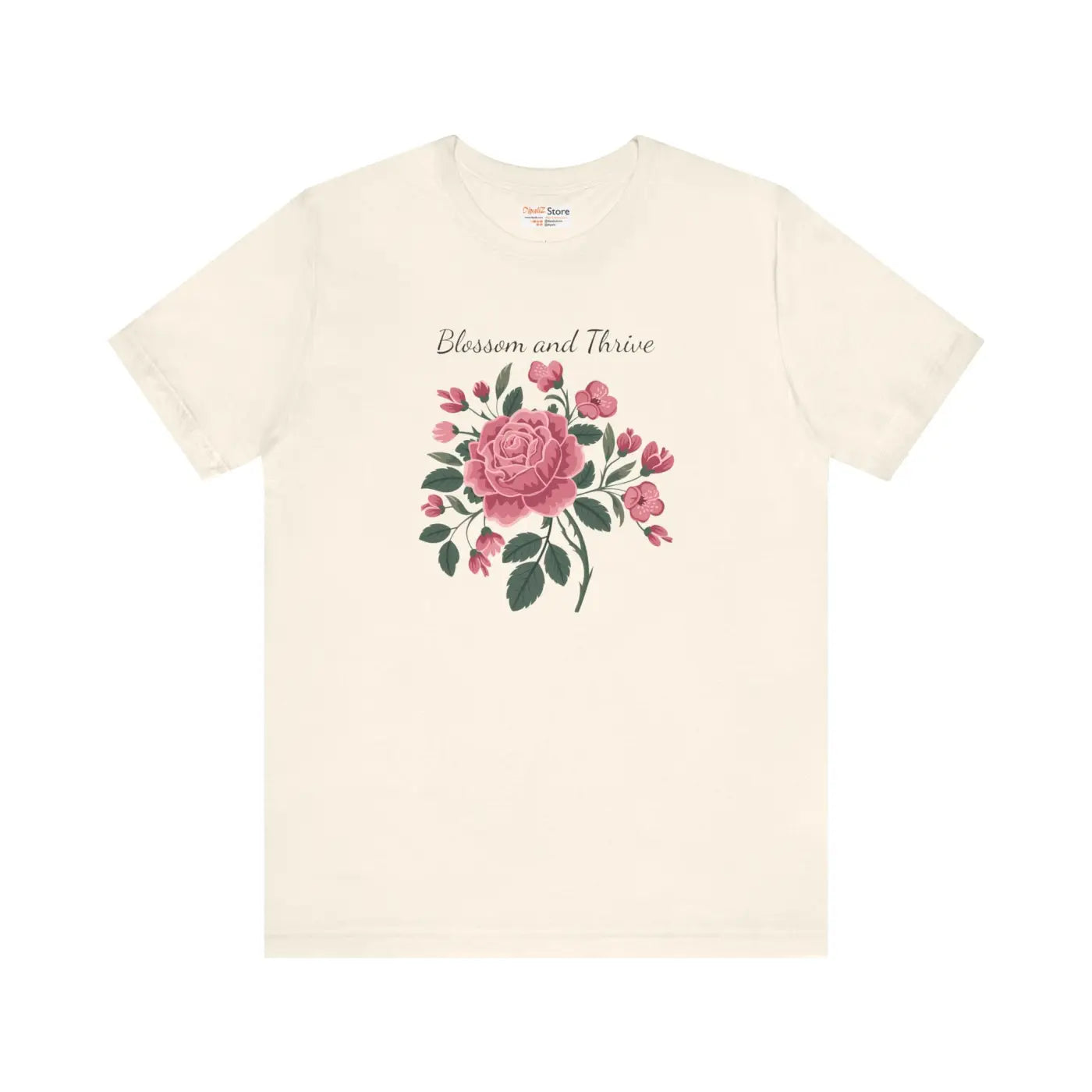 Bloom Tee Unisex Jersey - Short Sleeve Comfort Style - DipaliZ