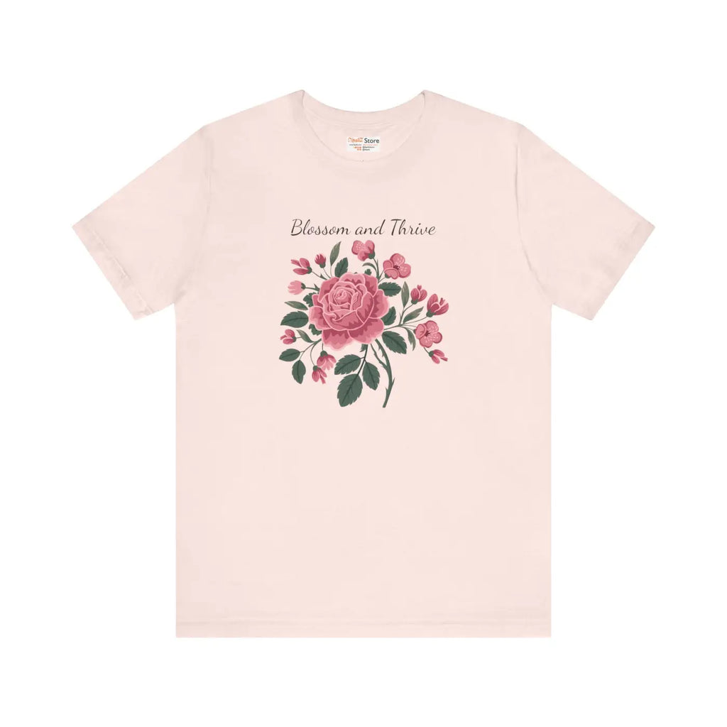 Bloom Tee Unisex Jersey - Short Sleeve Comfort Style - DipaliZ
