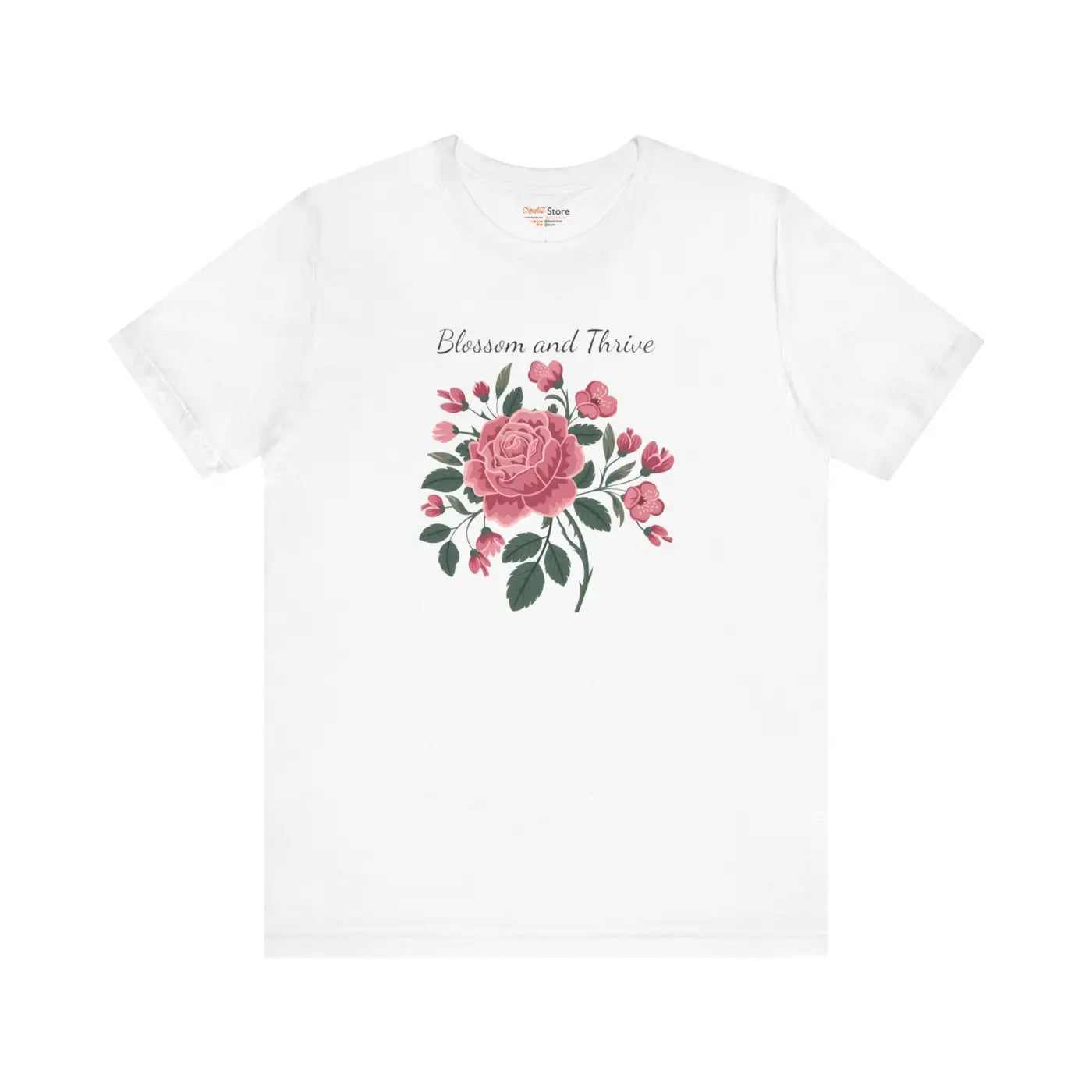 Bloom Tee Unisex Jersey - Short Sleeve Comfort Style - DipaliZ