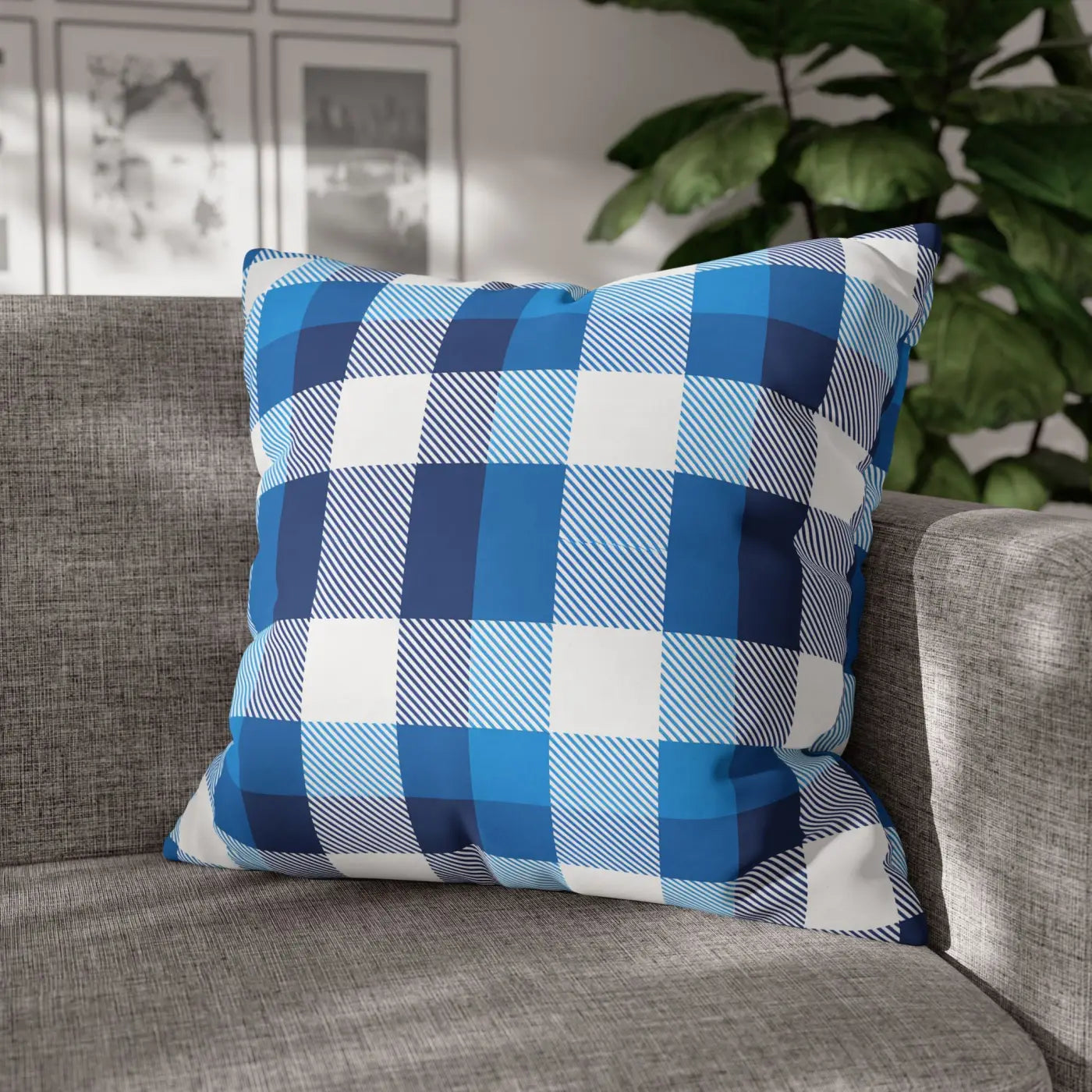 Cozy Farmhouse Cushion Covers - Poly Canvas Comfort - DipaliZ