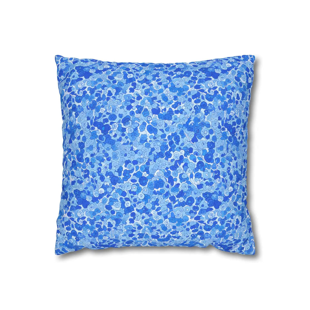 Blue Watercolor Dot Cushion - Ocean Inspired Decor - DipaliZ