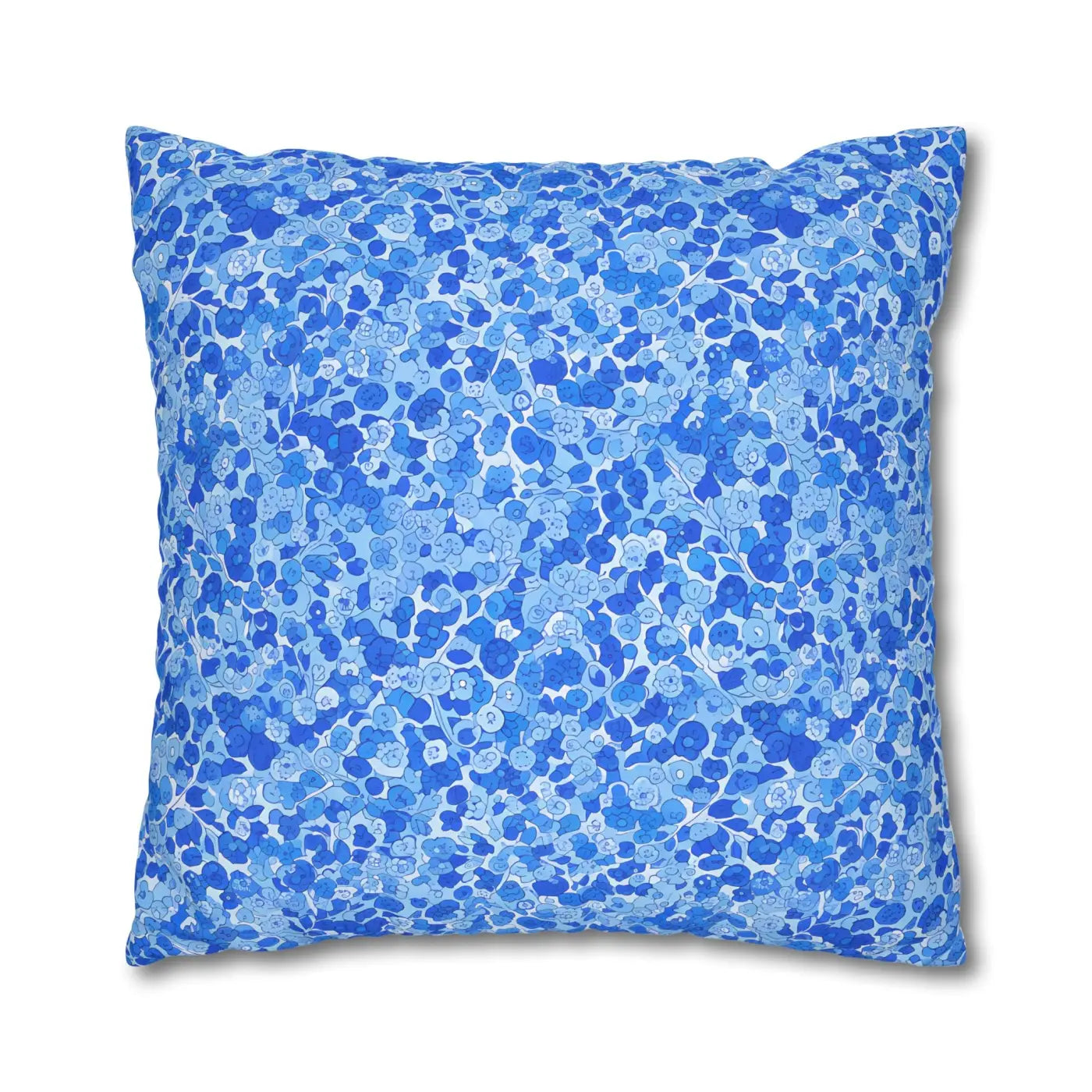 Blue Watercolor Dot Cushion - Ocean Inspired Decor - DipaliZ