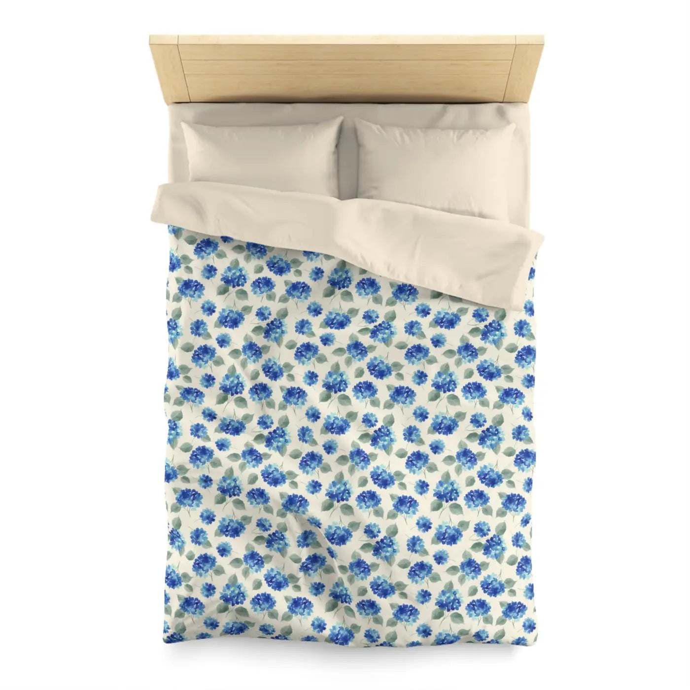 Watercolor Floral Duvet Cover - Garden Retreat Design - DipaliZ