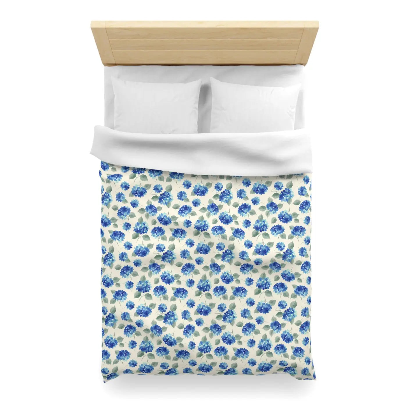 Watercolor Floral Duvet Cover - Garden Retreat Design - DipaliZ