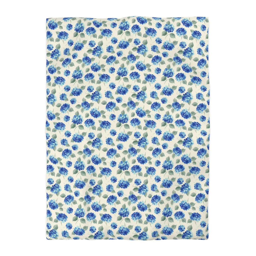 Watercolor Floral Duvet Cover - Garden Retreat Design - DipaliZ