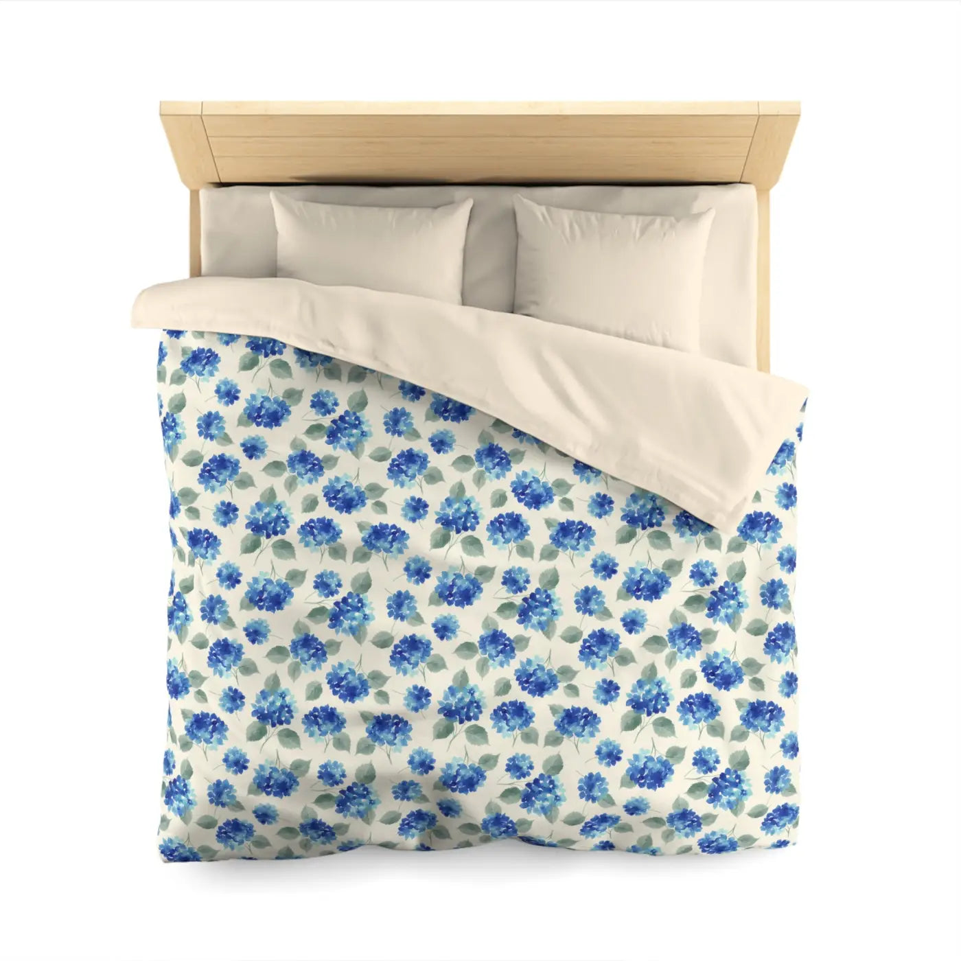 Watercolor Floral Duvet Cover - Garden Retreat Design - DipaliZ