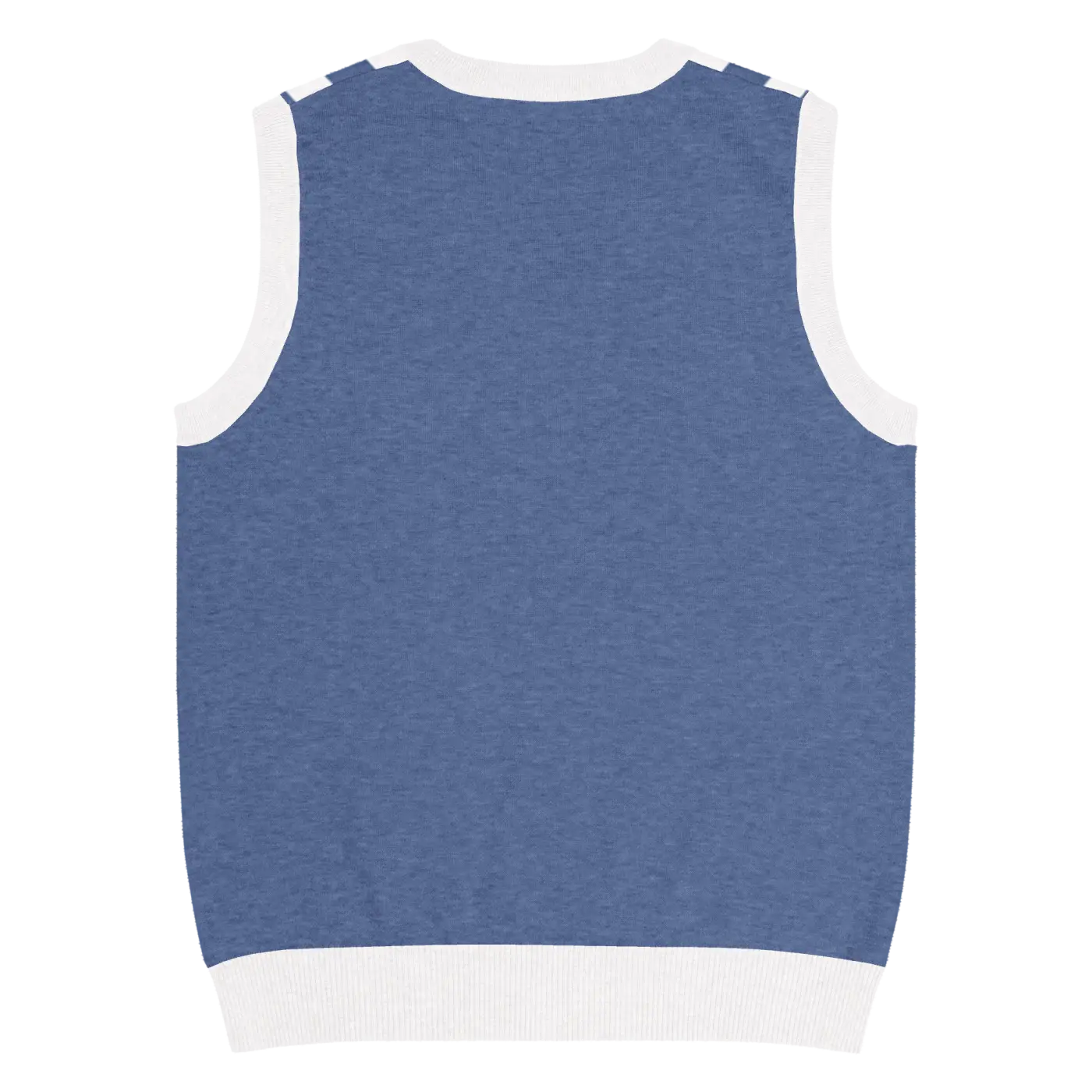 Stripe Knit Vest - Nautical Style with Jacquard Detailing - DipaliZ