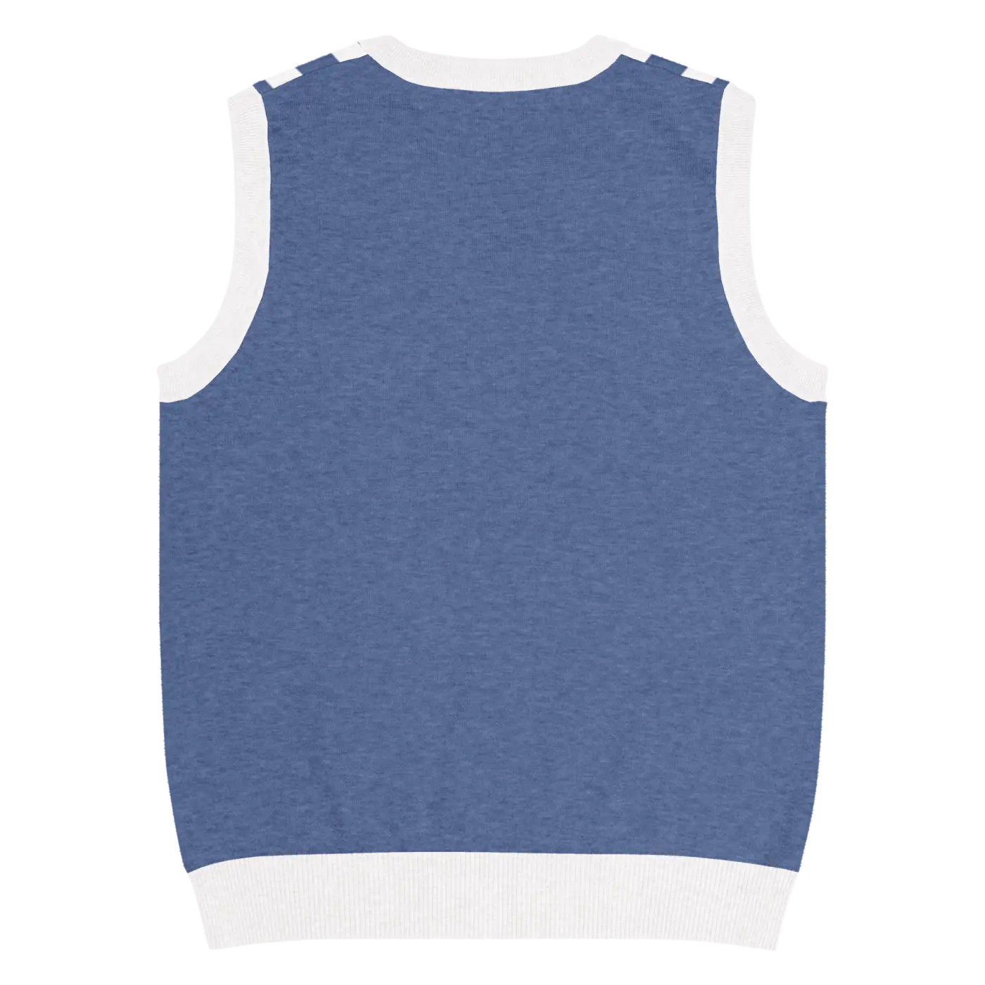 Stripe Knit Vest - Nautical Style with Jacquard Detailing - DipaliZ