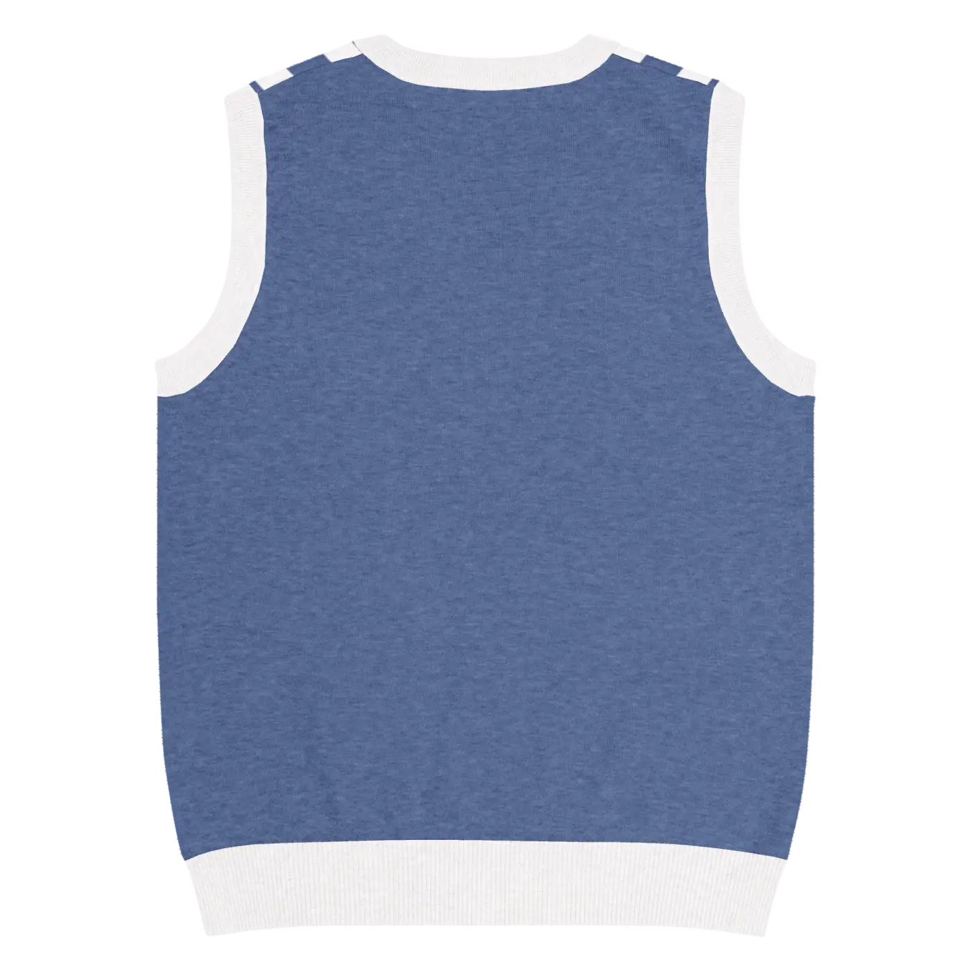 Stripe Knit Vest - Nautical Style with Jacquard Detailing - DipaliZ