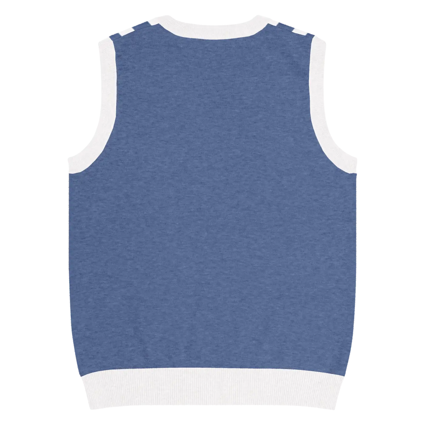 Stripe Knit Vest - Nautical Style with Jacquard Detailing - DipaliZ
