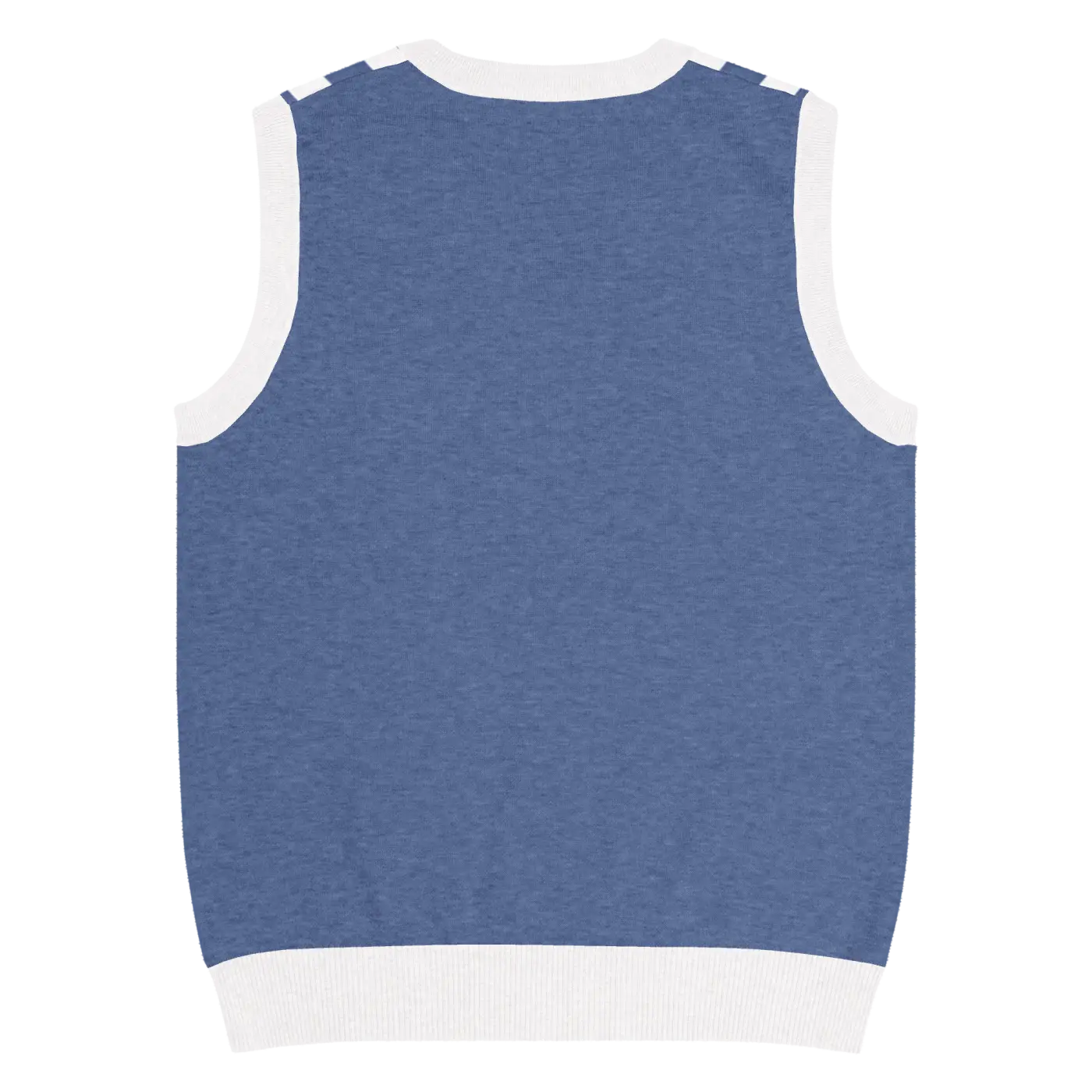 Stripe Knit Vest - Nautical Style with Jacquard Detailing - DipaliZ