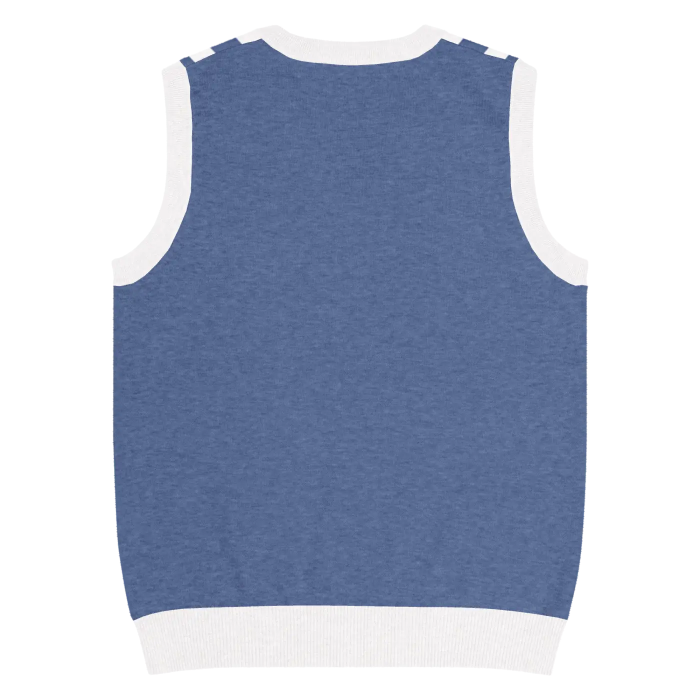 Stripe Knit Vest - Nautical Style with Jacquard Detailing - DipaliZ