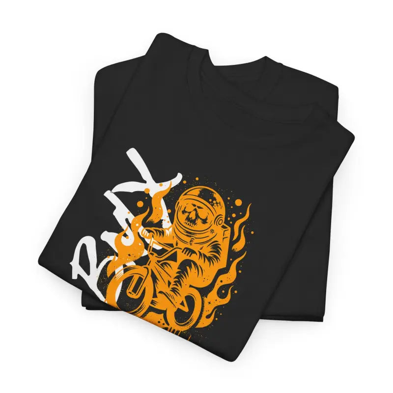 Trendy Unisex T-Shirt - BMX Pedal It Out Crew Neck - DipaliZ