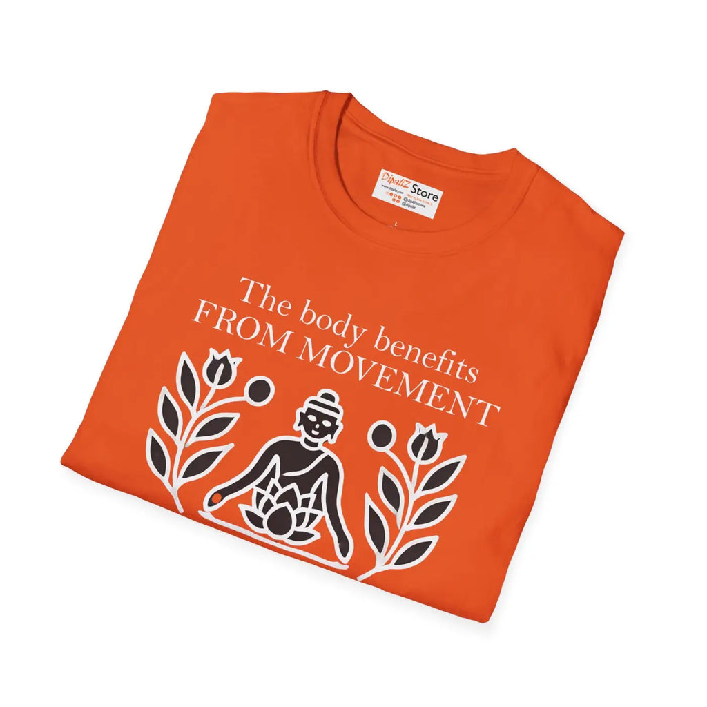 Unisex Softstyle Tee Boldly Balances Mind and Style - DipaliZ
