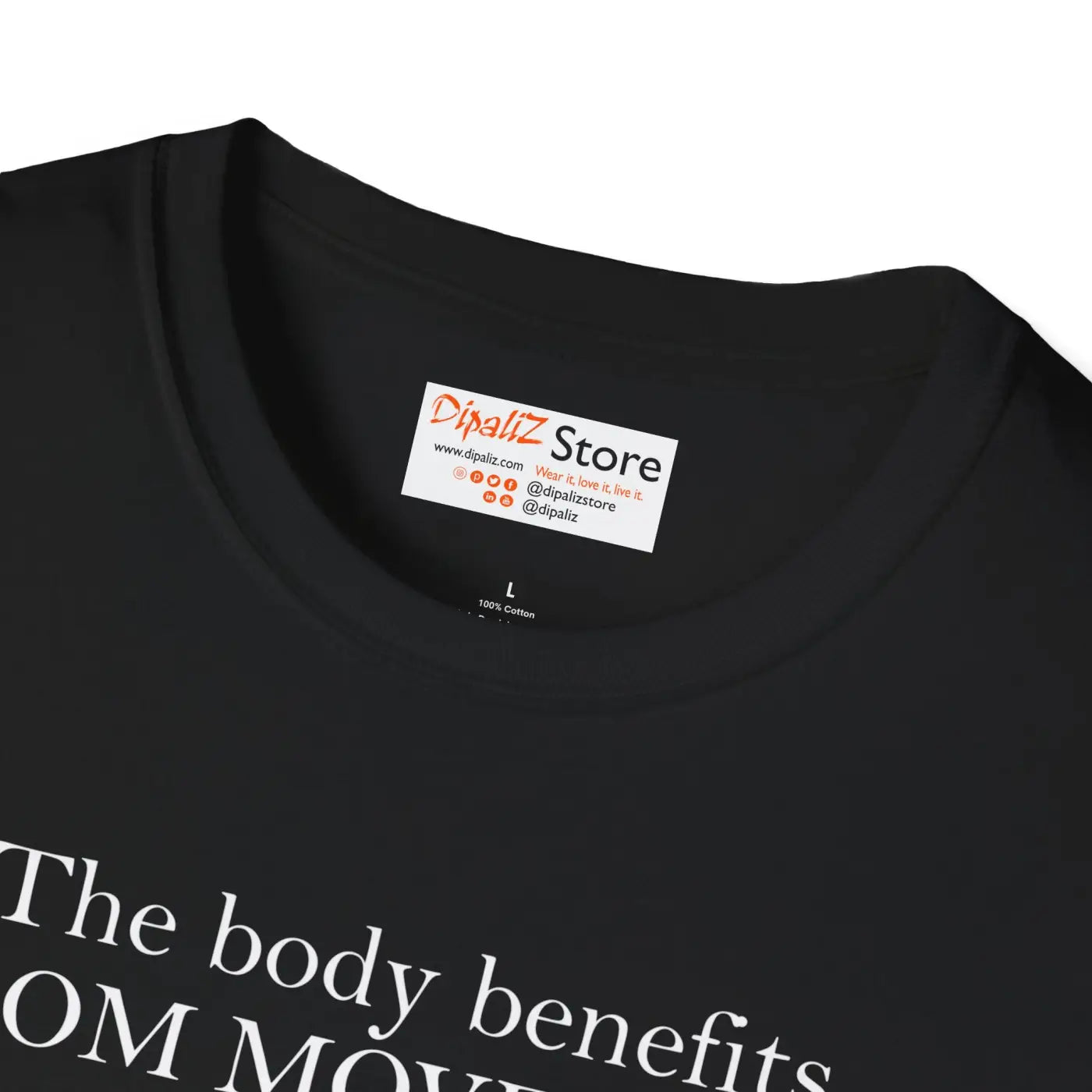 Unisex Softstyle Tee Boldly Balances Mind and Style - DipaliZ