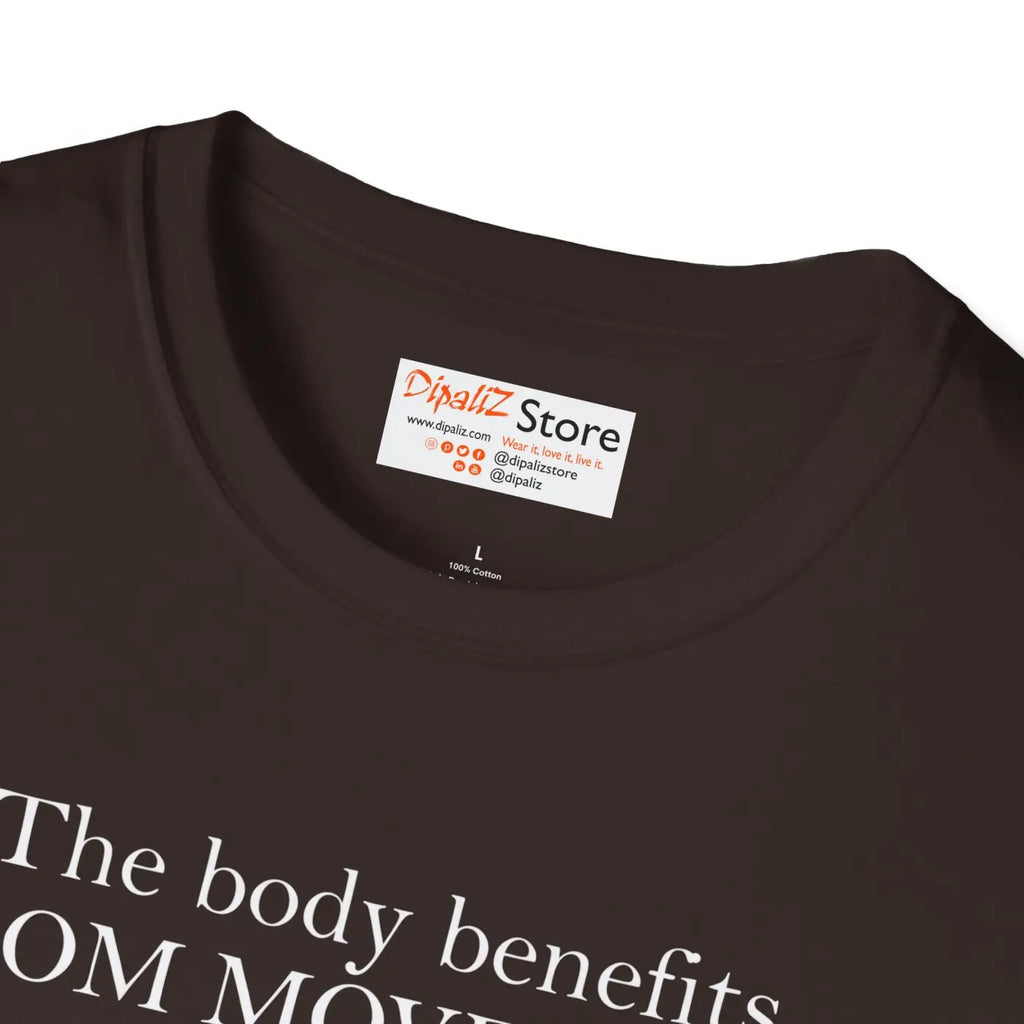 Unisex Softstyle Tee Boldly Balances Mind and Style - DipaliZ