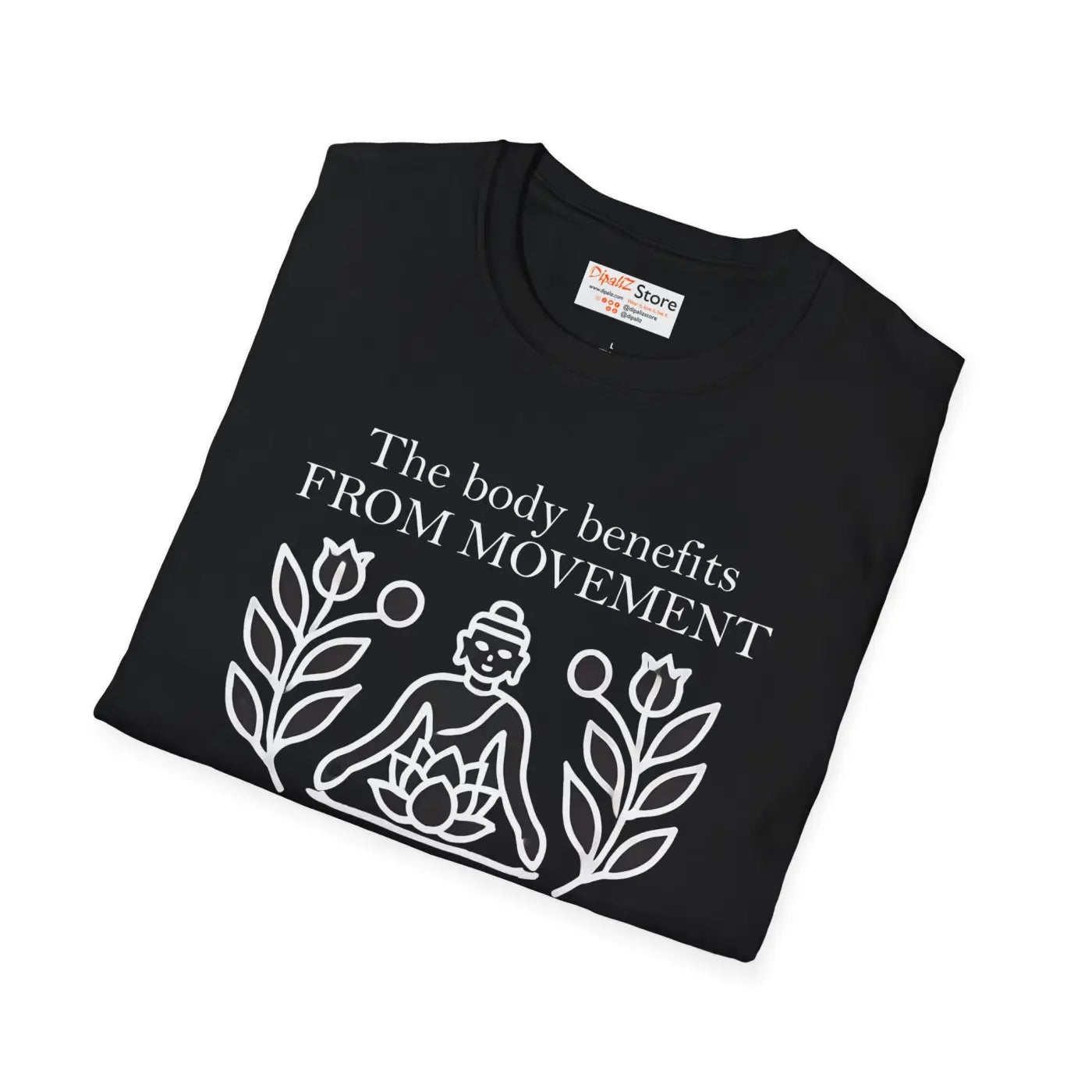 Unisex Softstyle Tee Boldly Balances Mind and Style - DipaliZ