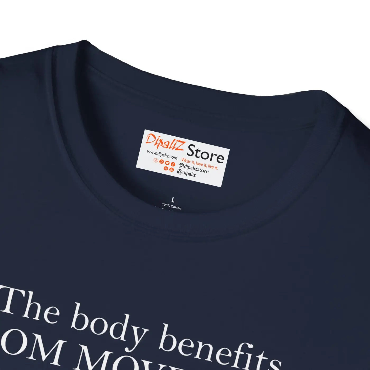 Unisex Softstyle Tee Boldly Balances Mind and Style - DipaliZ