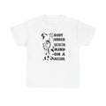 Leopard Unisex Heavy Cotton Tee - Tear-Away Label - DipaliZ