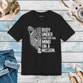 Leopard Unisex Jersey Tee - Airlume Combed Ringspun Cotton - DipaliZ