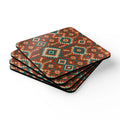 Cork Coaster Set - Boho Charm Home Decor - DipaliZ