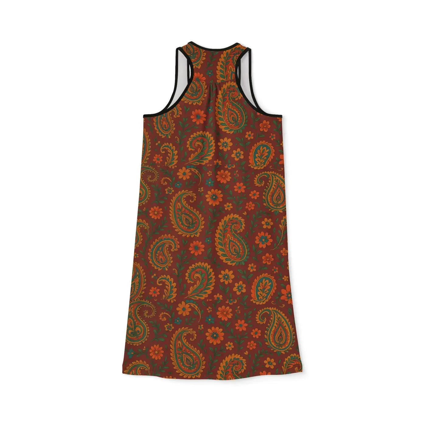 Premium Bohemian Floral Racerback Dress - Summer Style - DipaliZ