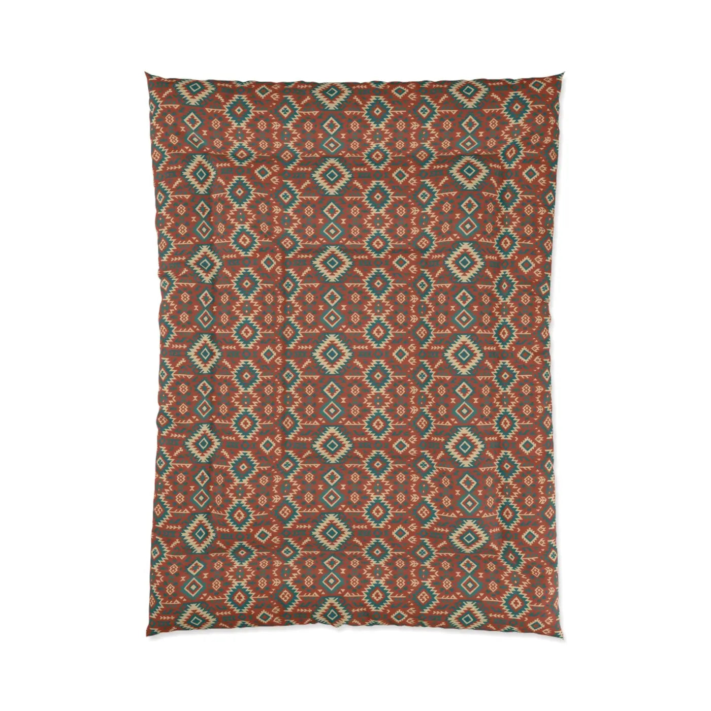Bohemian Geometric Comforter - Cozy Hygge Polyester Microfiber - DipaliZ