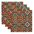 Bohemian Pattern Cloth Napkin Set - Premium Cotton - DipaliZ